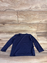 Cat & Jack Long Sleeve Rash Guard Shirt Navy sz 3T