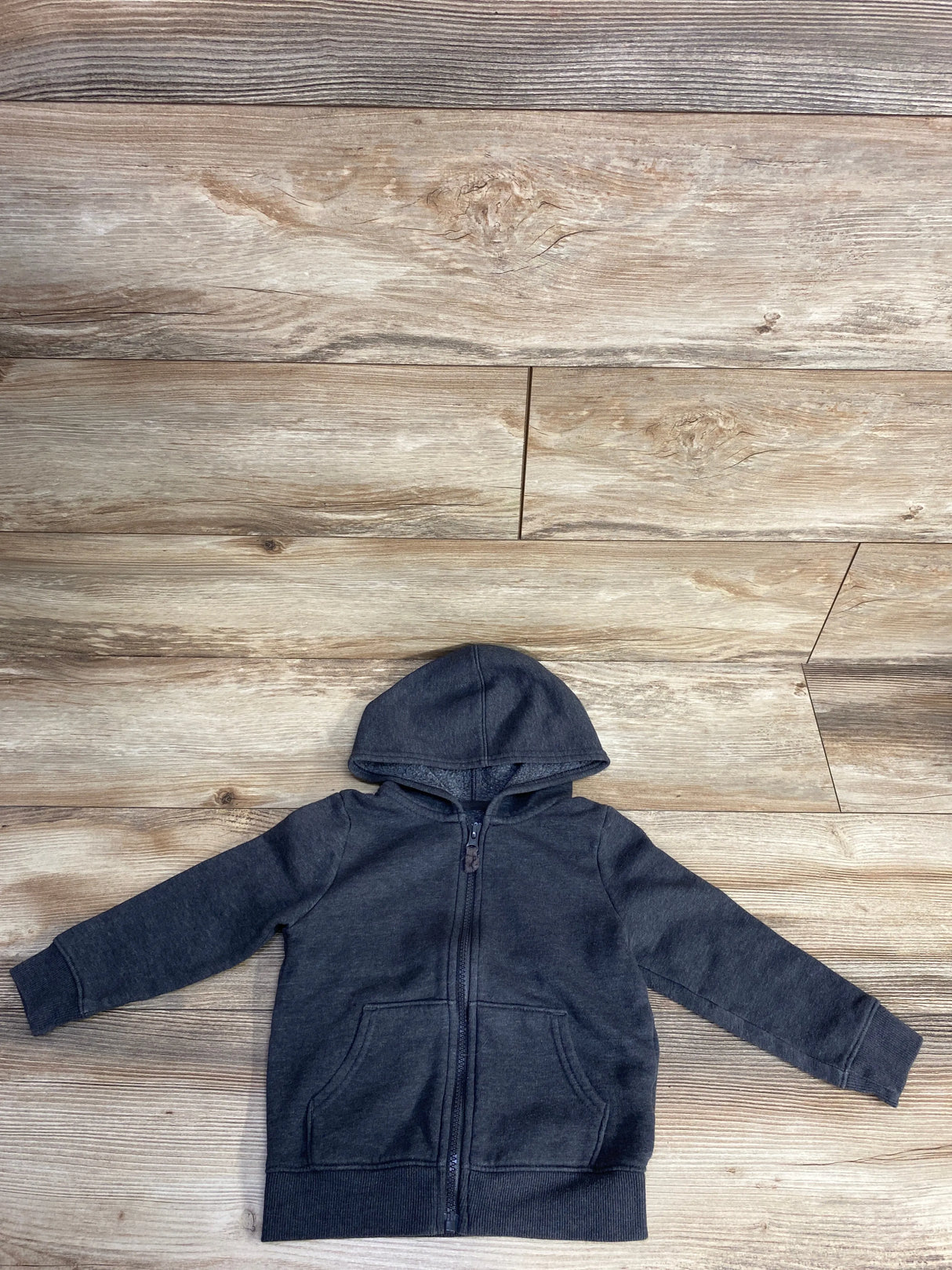 Cat & Jack Full Zip Hoodie Grey sz 3T