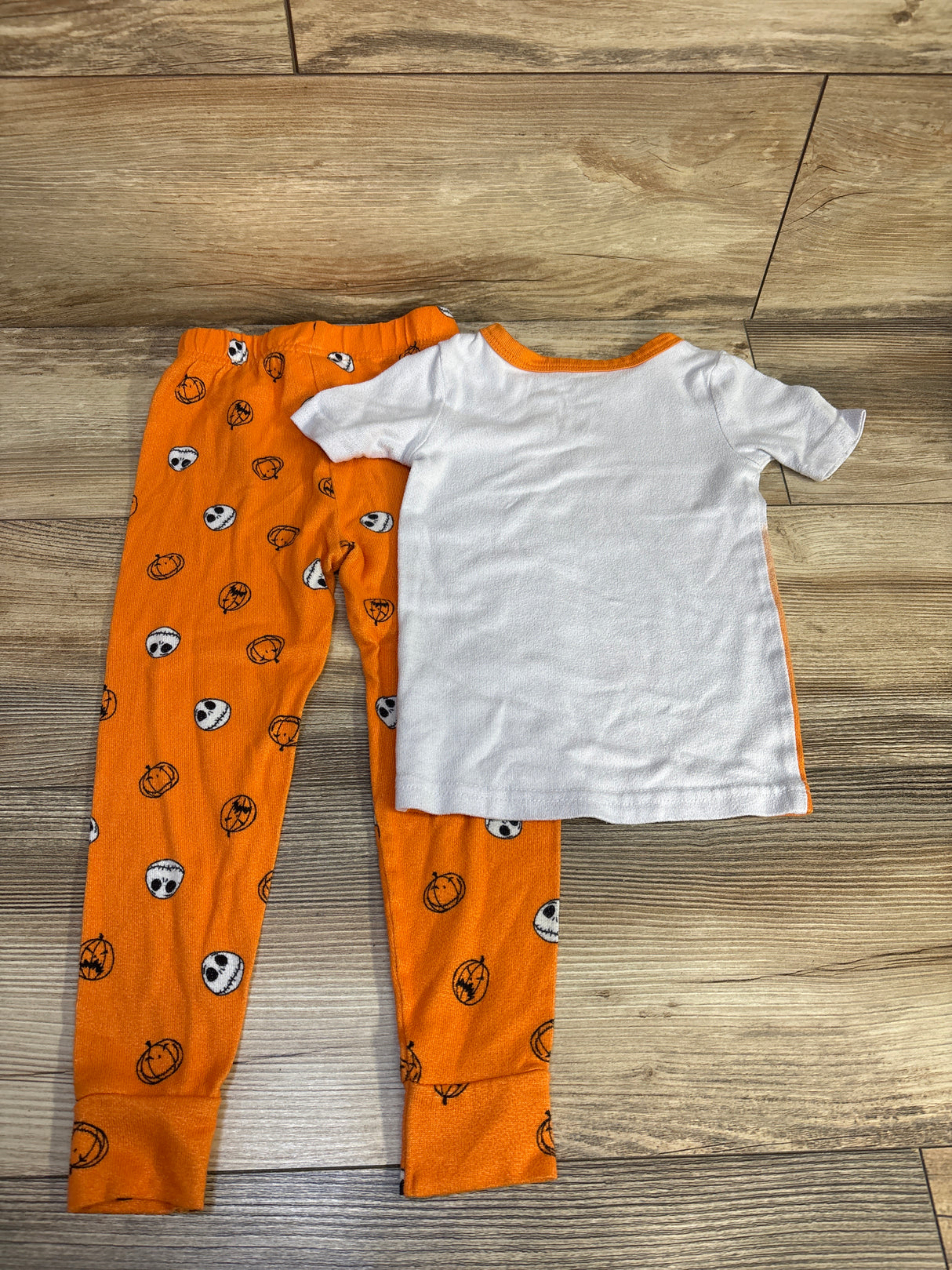 Tim Burton's The Nightmare Before Christmas 2pc Pajama Set Grey sz 4T