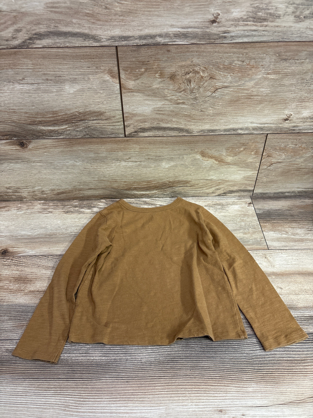 Little Co. Long Sleeve Shirt Caramel sz 4T
