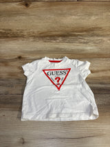 Guess Short Sleeve Shirt White sz 3-6m
