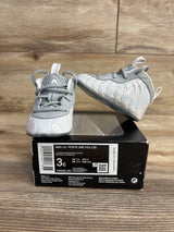 Nike Little Posite One Crib 'Light Solar Flare Heather' Sneakers sz 3c