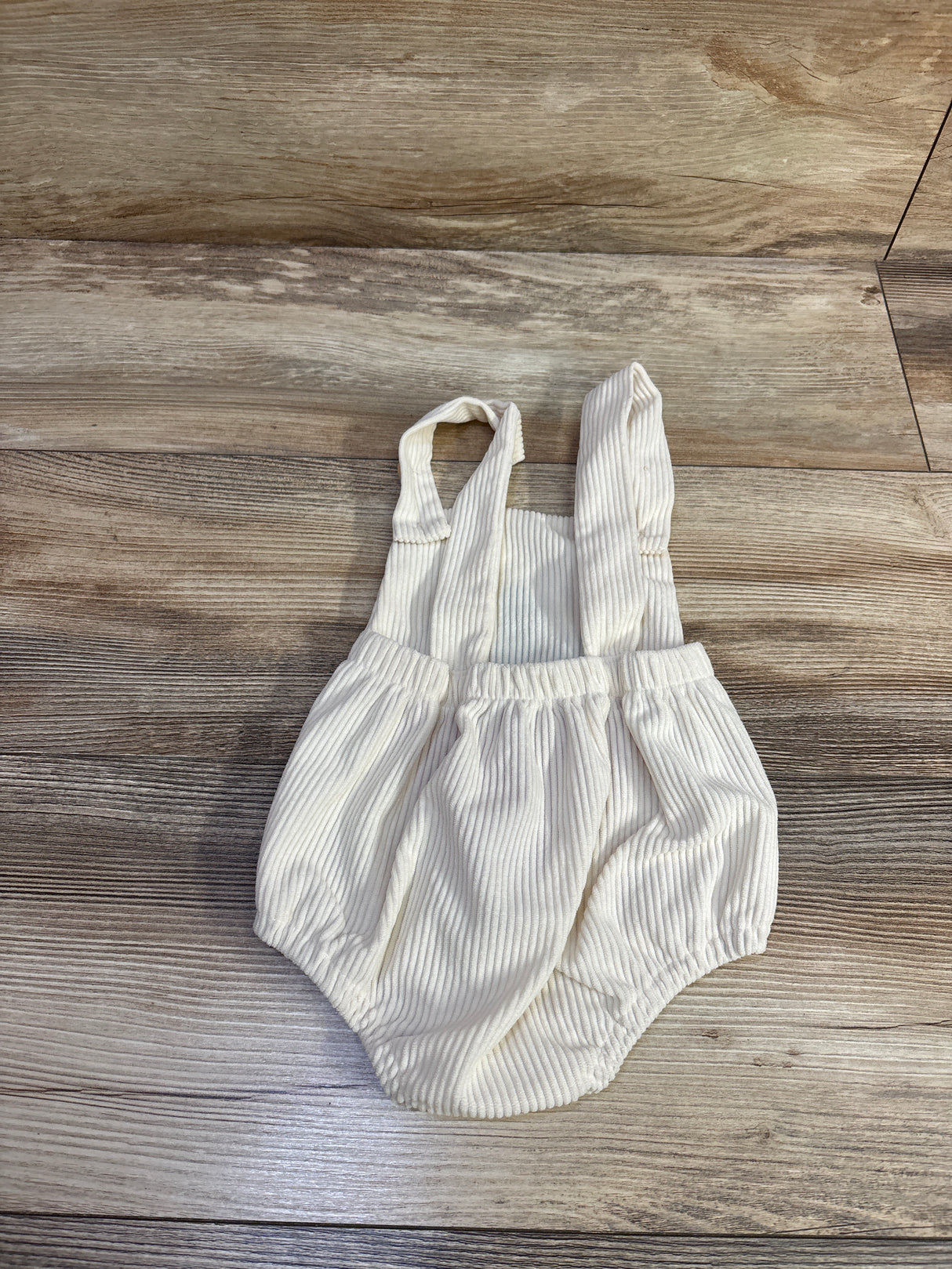 Strawberry Corduroy Bubble Romper Ivory sz 0/3m
