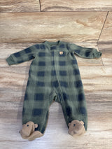 Carter's Blanket Sleeper Green sz 3m