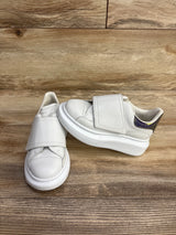 Alexander McQueen Oversized Leather Sneakers White sz 9c