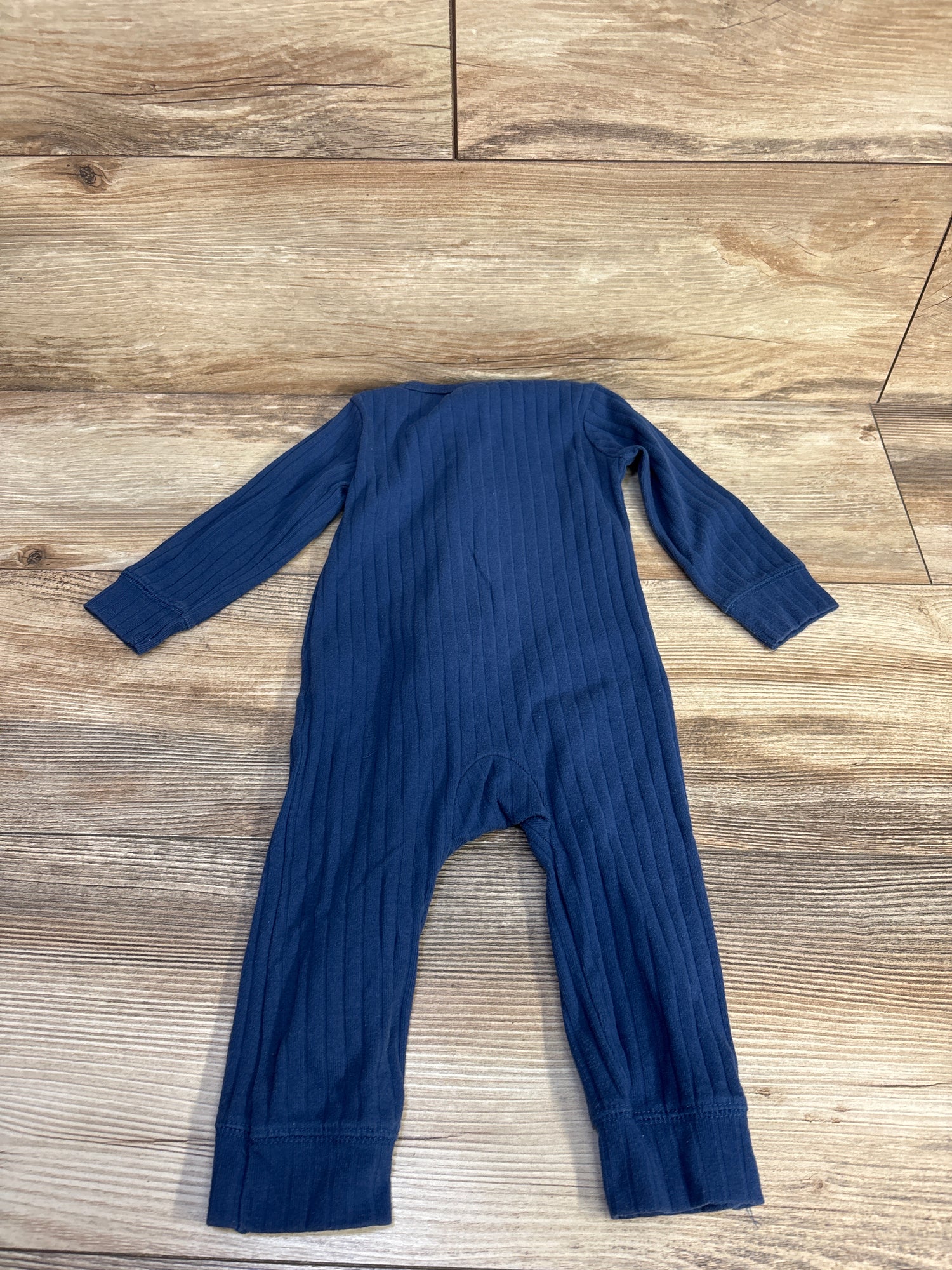 Carter's Ribbed Footless Sleeper Navy sz 9m