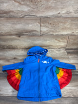 Cat & Jack Rainbow Rain Jacket Blue sz 18m