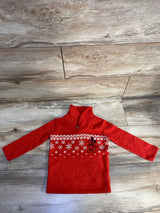 Jumping Beans Mickey Mouse Shawl Collar Sweatshirt Red sz 18m
