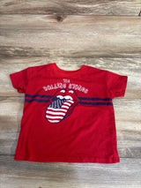The Rolling Stones Shirt Red sz 2T