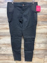 NEW Isabel Maternity Side Panel Utility Jeggings Black sz 8/Medium