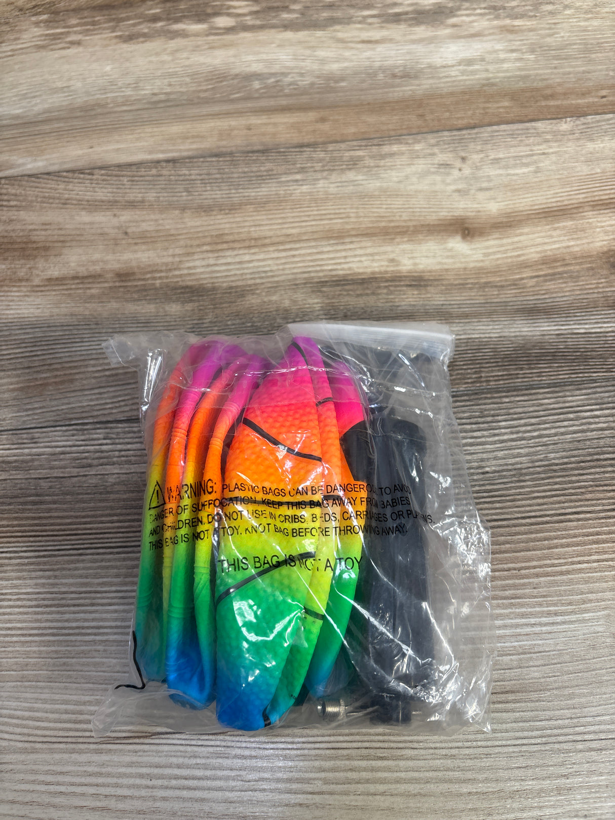 NEW Bedwina Rainbow Sports Balls 5in 4pk
