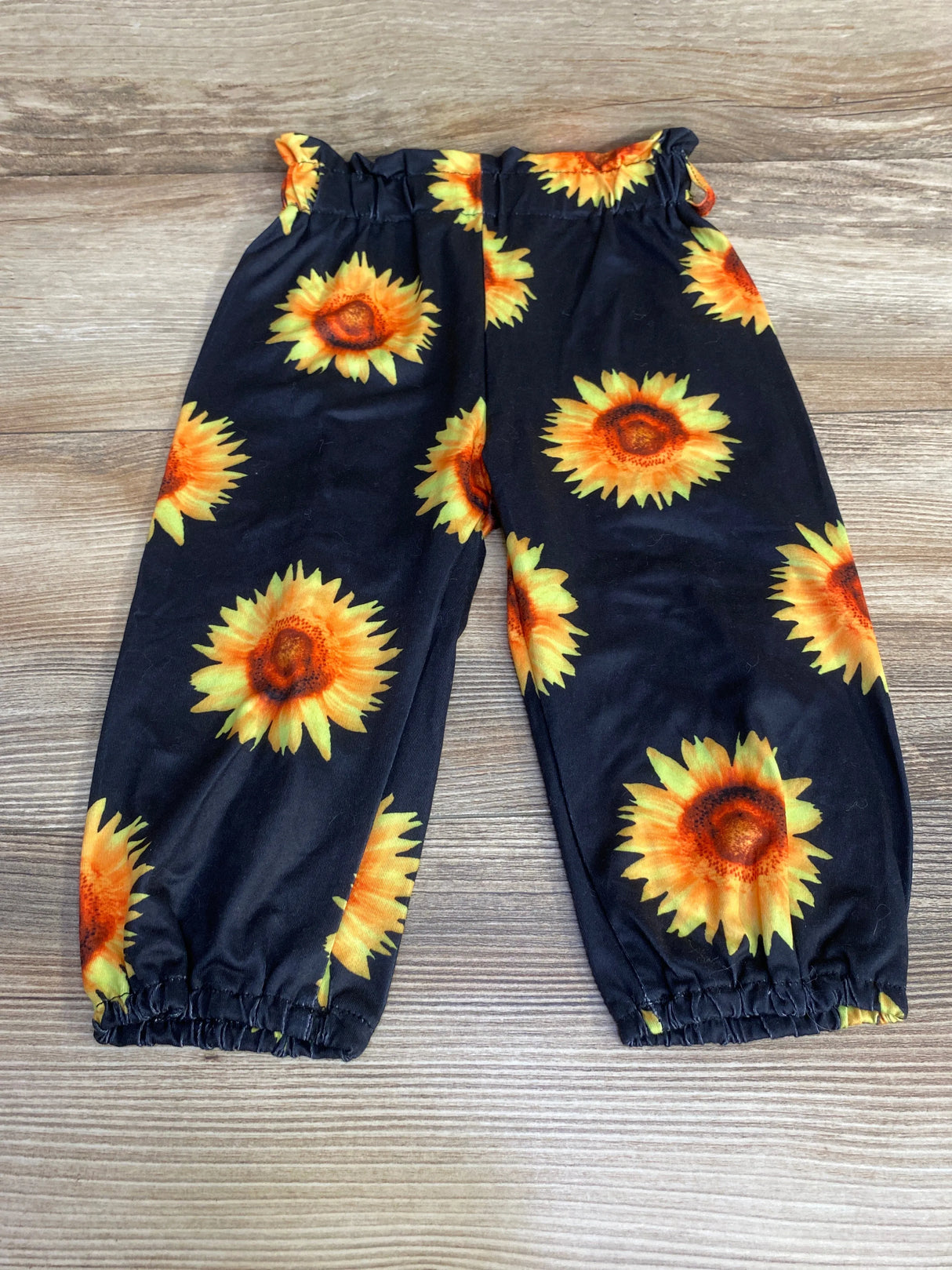 Sunflower Print Pants Black sz 9-12m