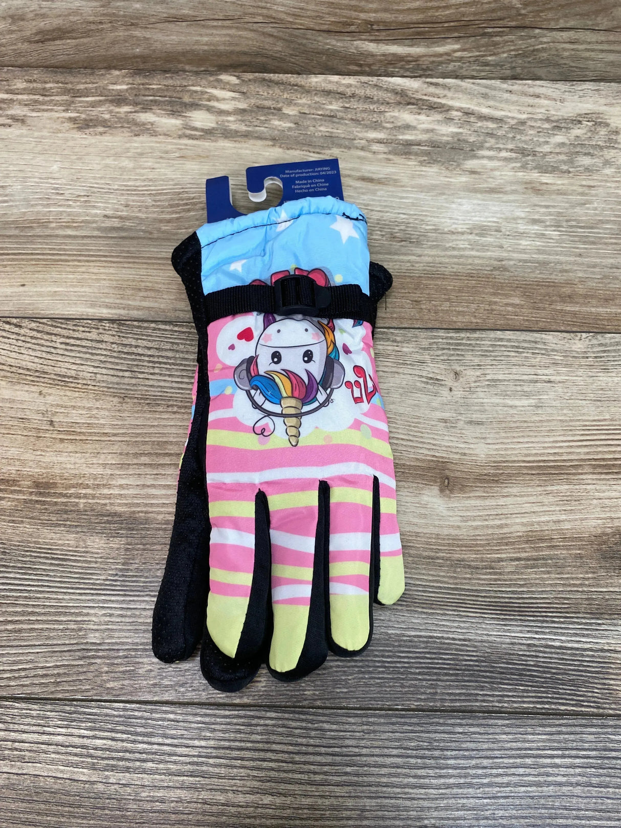 NEW ThermaWear Kid's Pink Unicorn Winter Ski Gloves