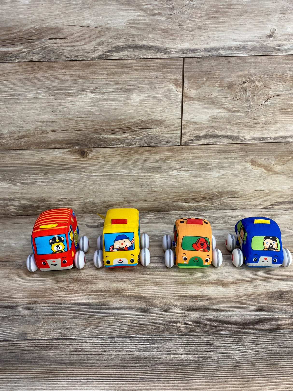 Melissa & Doug K's Kids' Pull-Back Vehicle Set