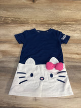 Hello Kitty Short Sleeve Shift Dress sz 2T