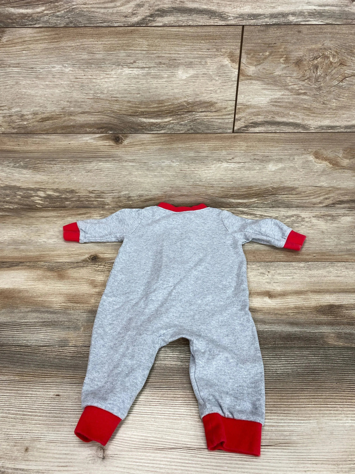 Teach Leanbh Footless Sleeper Grey sz 3-6m