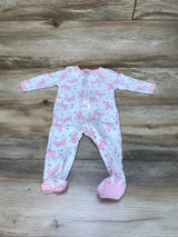 The Peanutshell Butterfly Print Sleeper White sz 0-3m