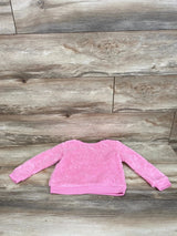 BCBG Girls Plush Star Sweatshirt Pink sz 2T