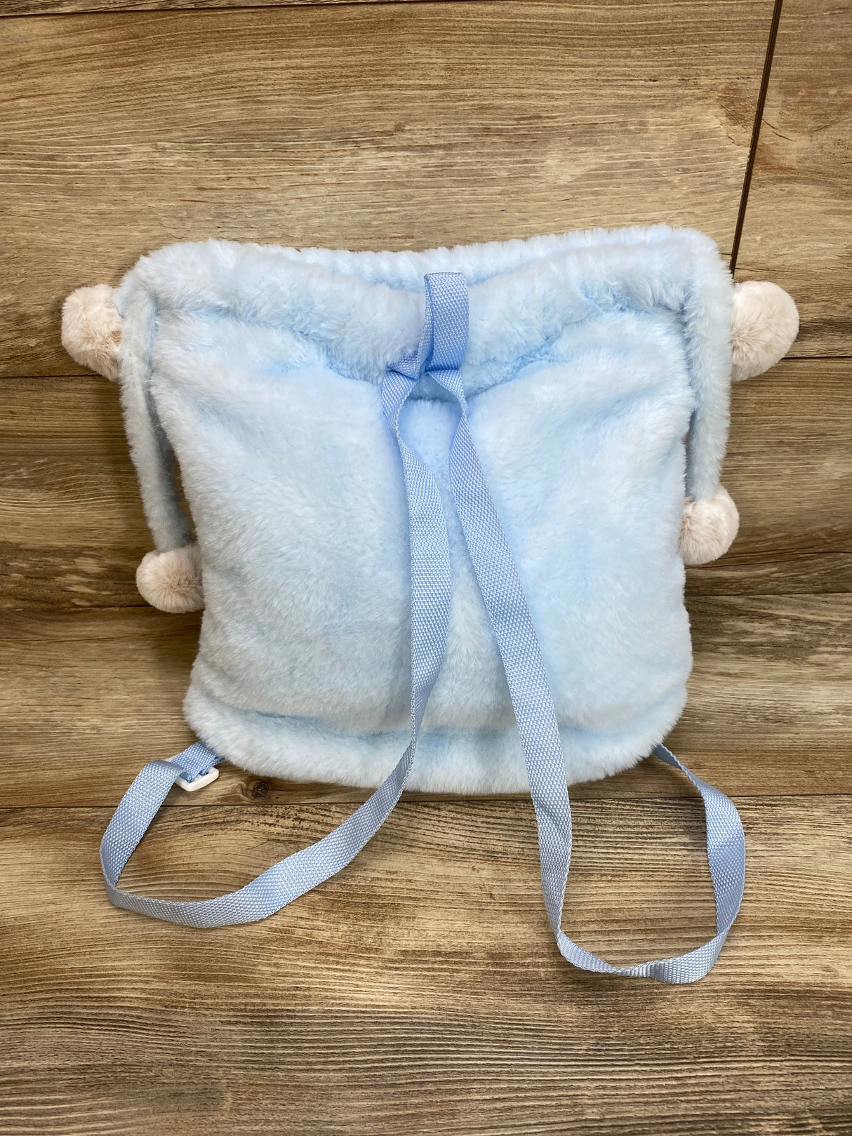 Lamb Backpack Blanket Blue