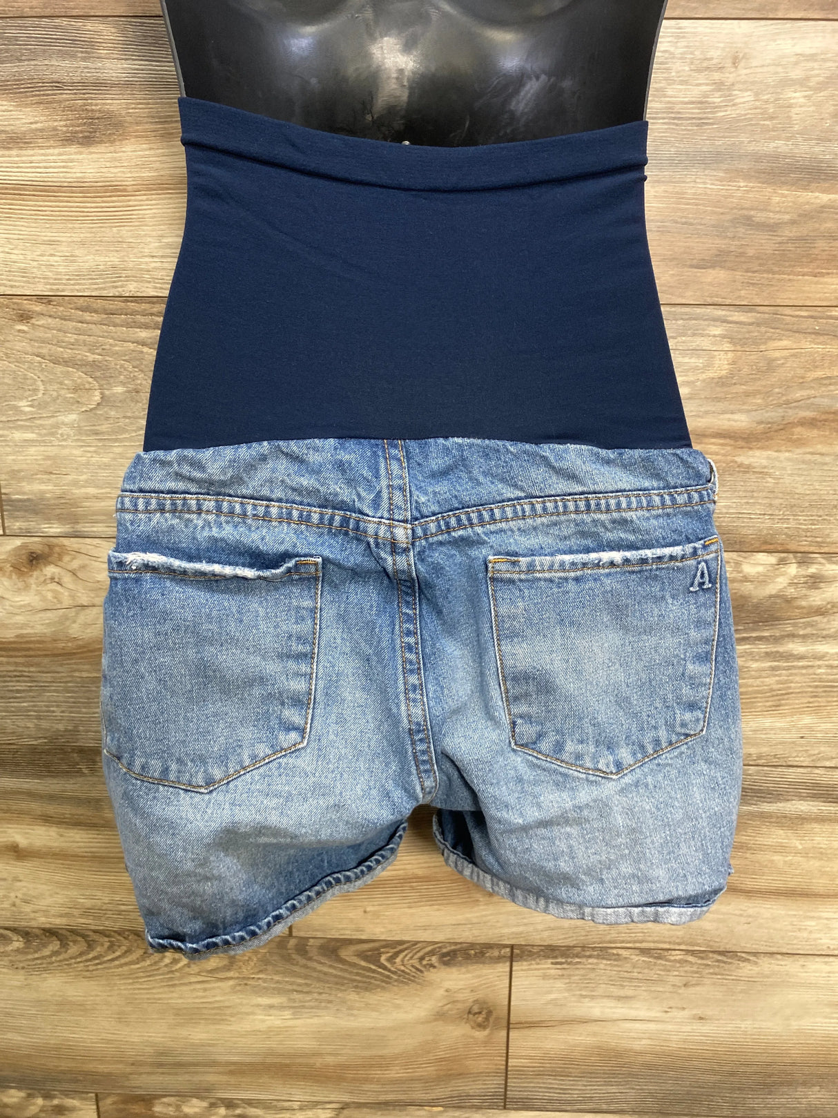 Articles of Society Full Panel Denim Shorts Blue sz Medium