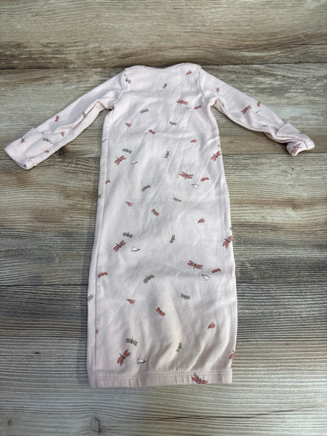 Carter's Dragonflies Gown Pink sz Newborn - Me n Mommy To Be