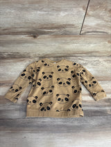 H&M Panda Sweatshirt Tan sz 12-18m