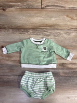 Cat & Jack 2pc Slow Down Sweatshirt & Bottoms sz Newborn