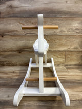 Labebe Wooden Rocking Horse - White