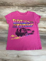 Back To The Future Shirt Pink sz 4-5T