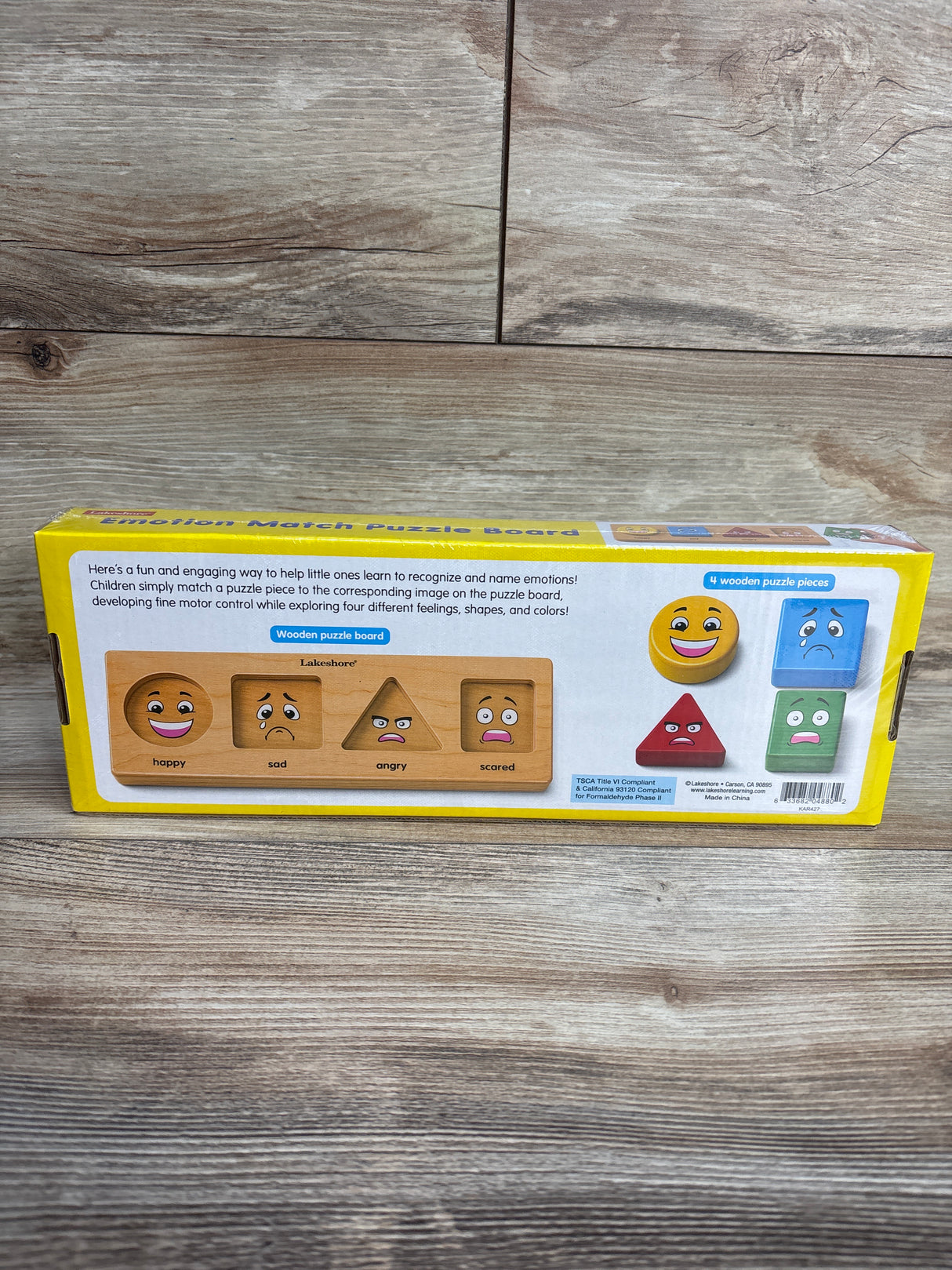 NEW Lakeshore Emotion Match Puzzle Board