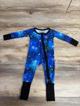 Babalus Snowflake Convertible Sleeper Blue sz Newborn