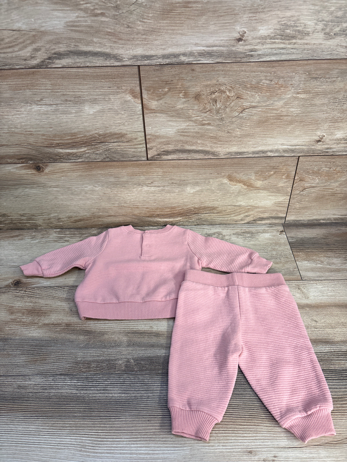 Disney Baby 2pc Minnie Mouse Sweatshirt & Pants Set Pink sz 0-3m