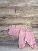Disney Baby 2pc Minnie Mouse Sweatshirt & Pants Set Pink sz 0-3m