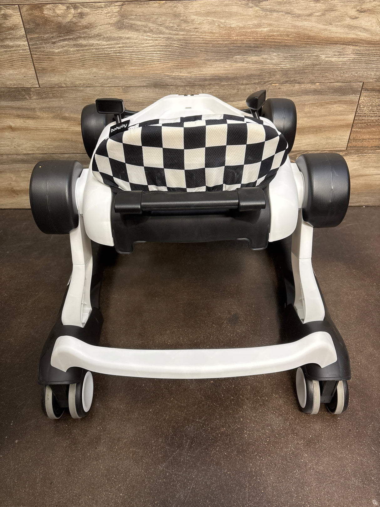 Baby Joy Foldable Baby Walker - White & Black*