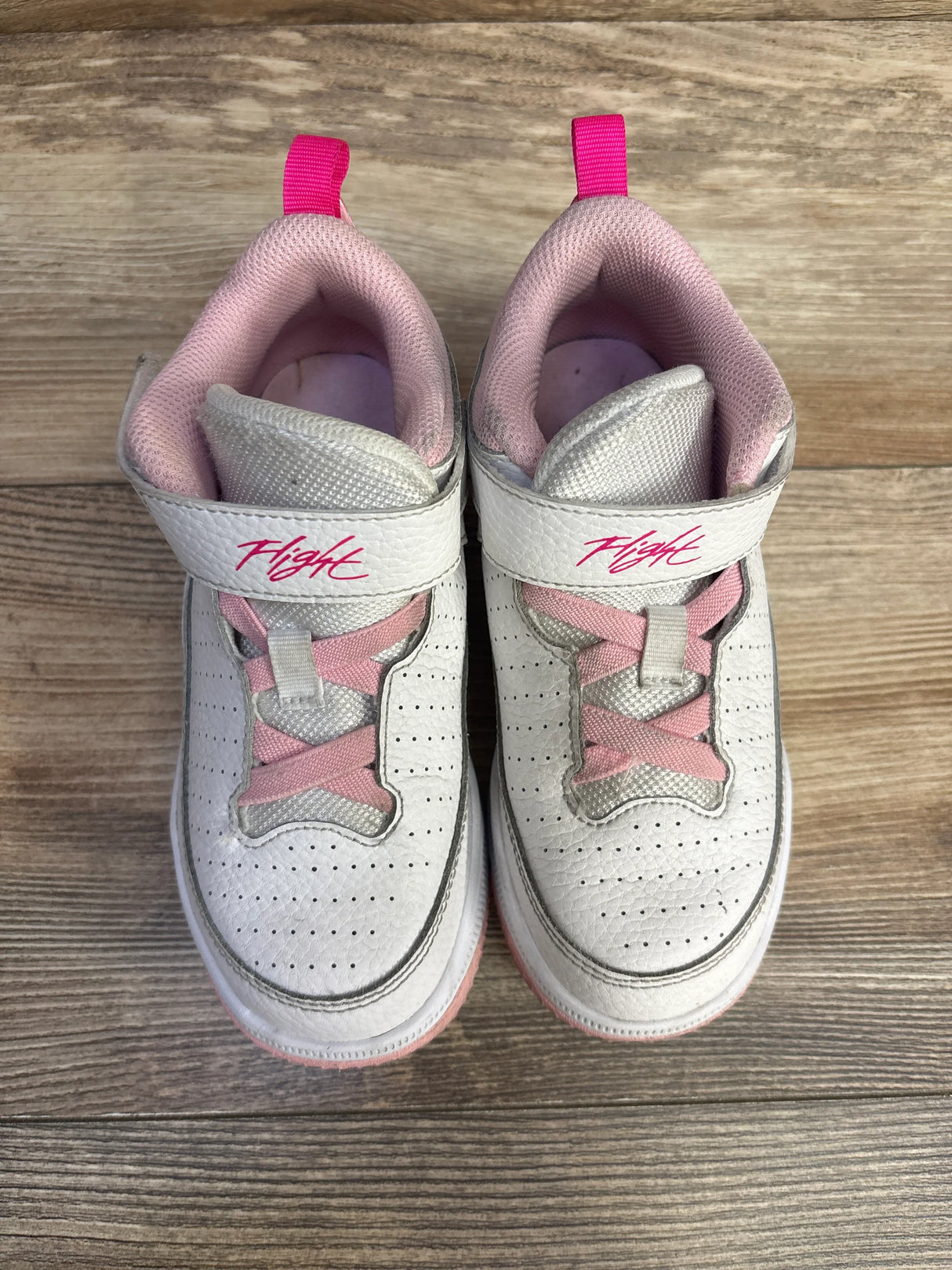 Jordan Max Aura 5 PS 'White Fierce Pink' Sneakers sz 12c - Me n Mommy To Be