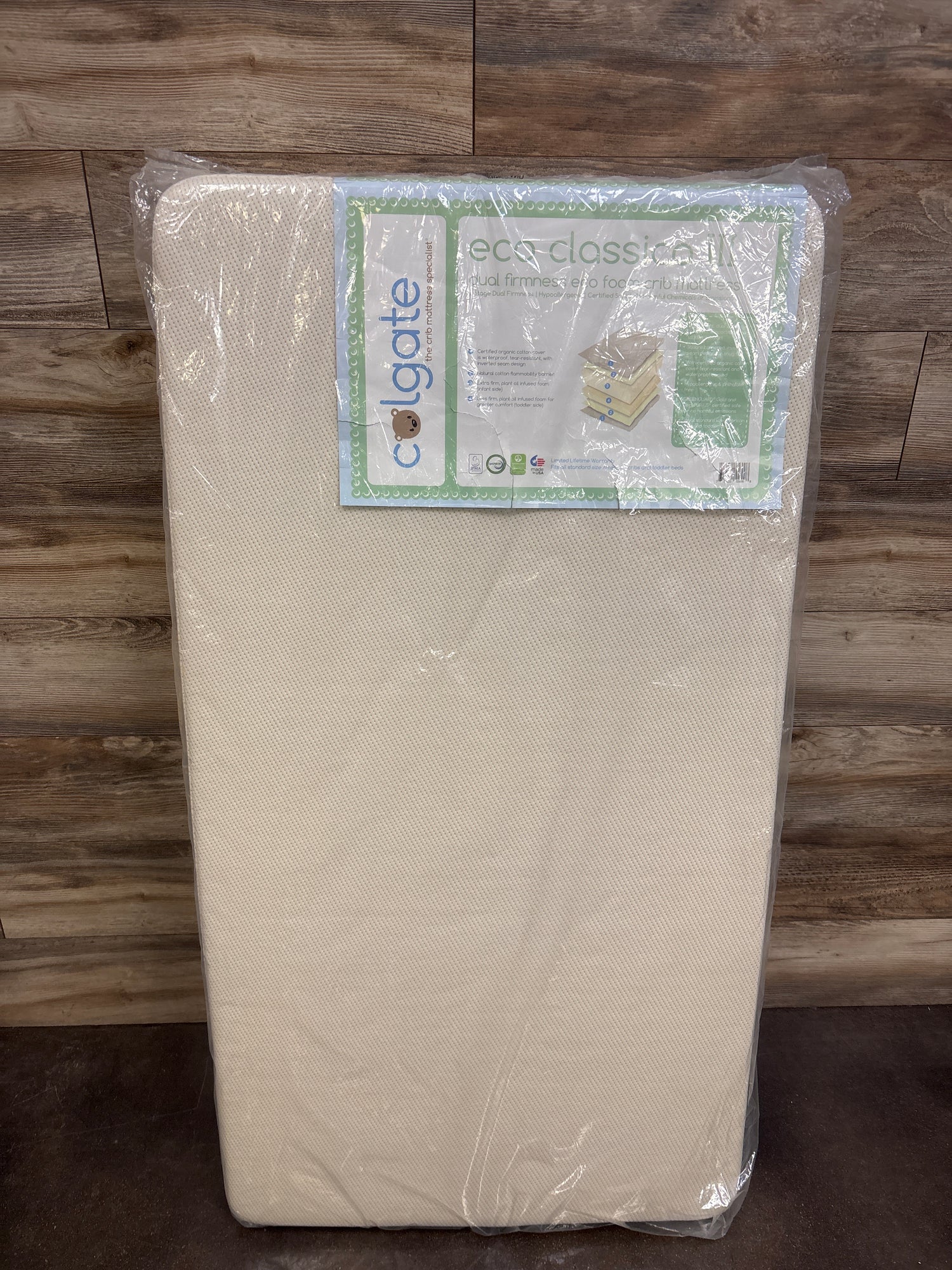 NEW Colgate Infant & Toddler Mattress Eco Classica III