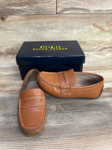 Polo Ralph Lauren Telly Leather Penny Loafers Brown sz 12c