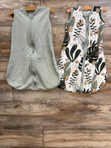 Yoofoss 2pk Sleep Sacks Green sz 0-6m