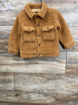 Cat & Jack Sherpa Jacket Brown sz 18m
