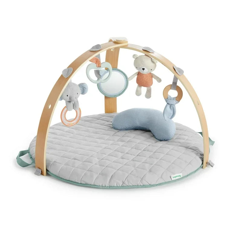 Ingenuity Cozy Spot Reversible Duvet Activity Gym in Multi