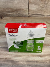 NEW Playtex Baby Nurser Bottles with Drop-Ins Liners - 3 Pack 4 oz