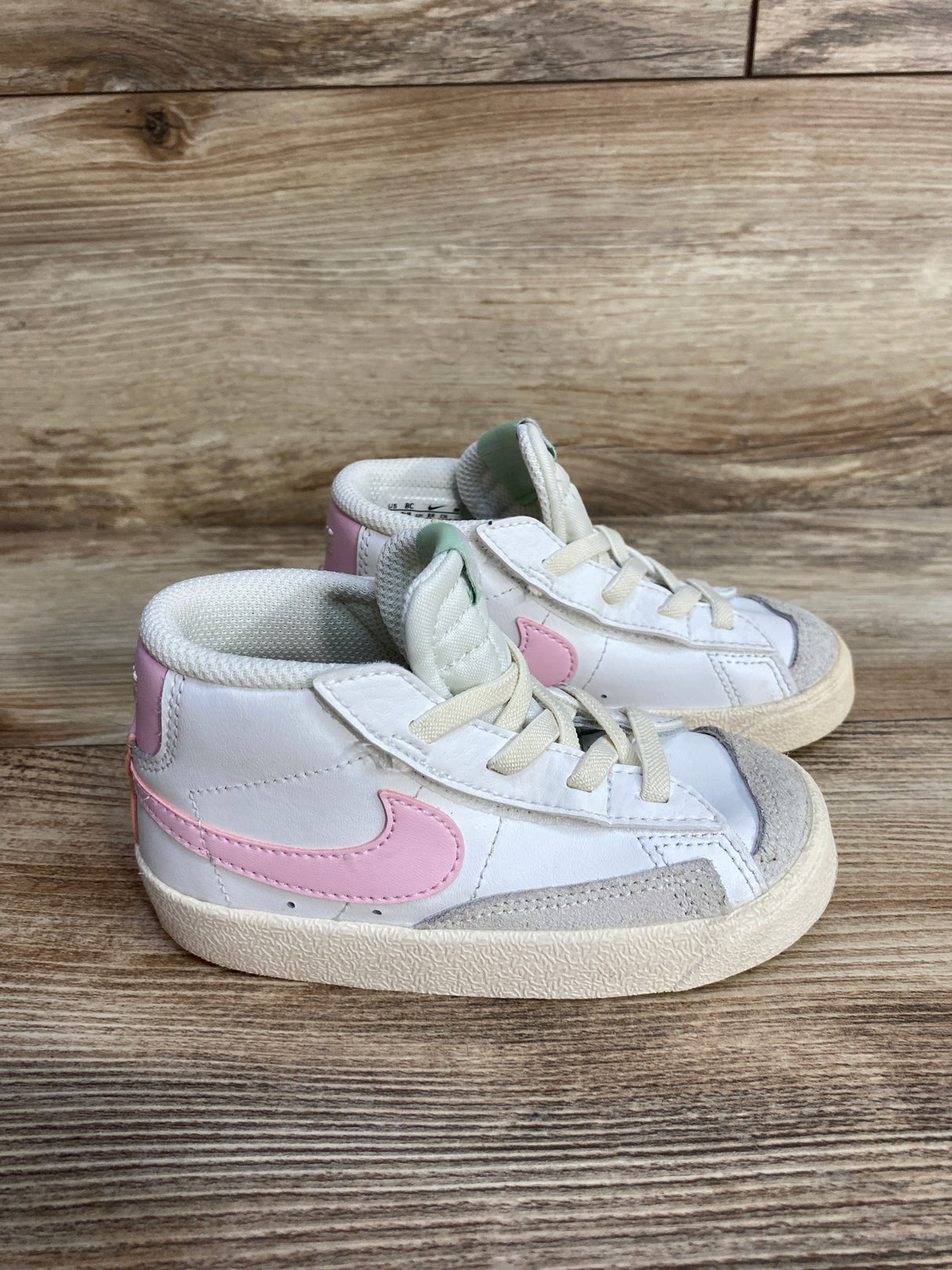 Nike Blazer Mid '77 TD 'White Pink Foam' Sneakers sz 8c