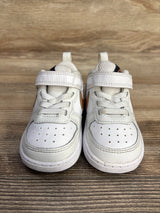 Nike Court Borough Low 2 TD 'White Metallic Red Bronze' Sneakers sz 5c
