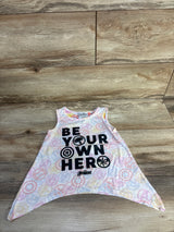 Marvel Avengers Flare Tank Top White sz 4T