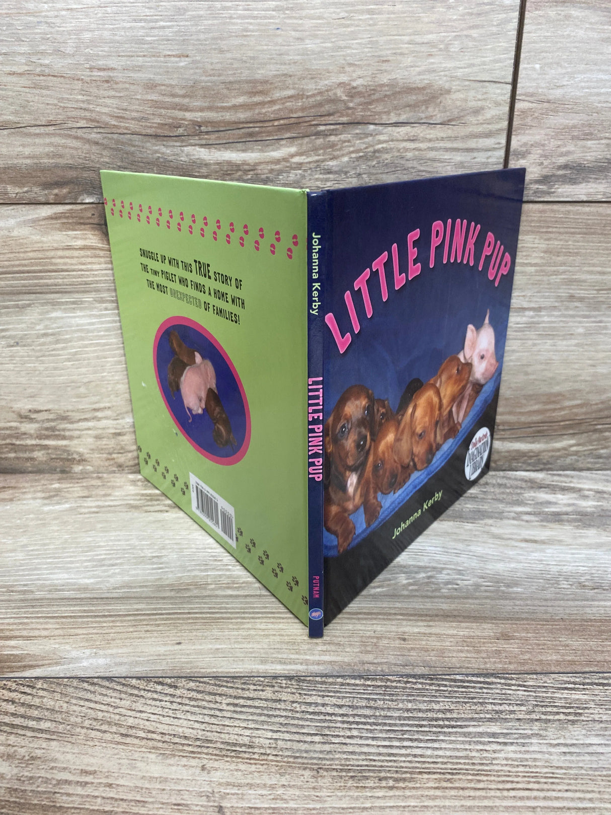 Little Pink Pup Hardcover Book By Johanna Kerby