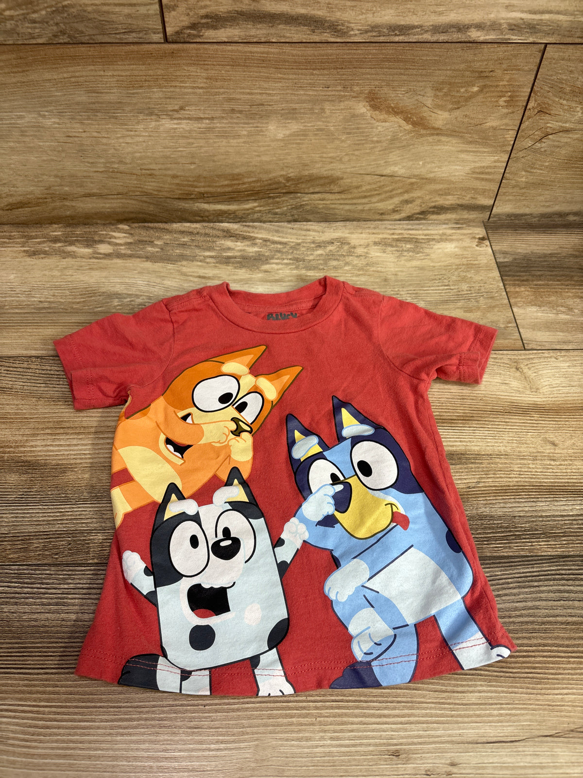 Bluey Shirt Red sz 2T