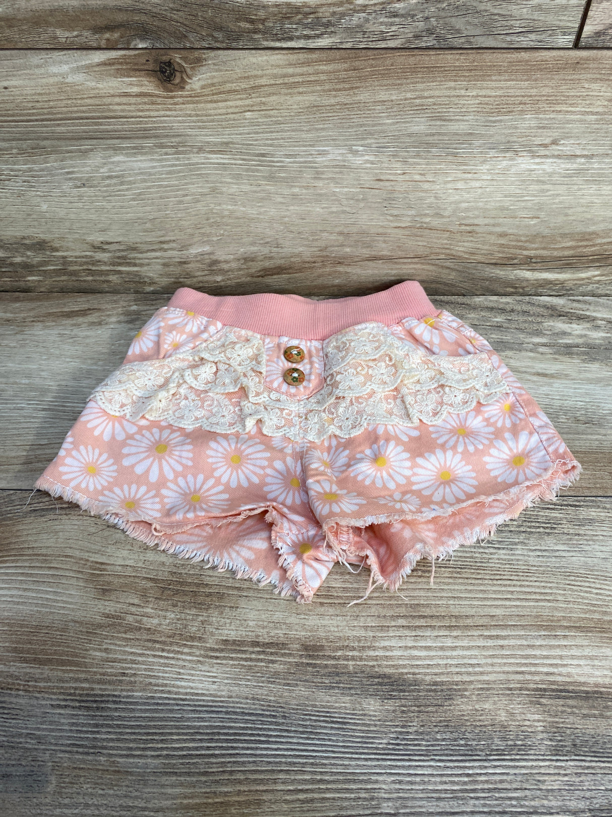 Floral Shorts Pink sz 18-24m