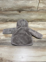 H&M Bear Full Zip Hoodie Taupe sz Newborn