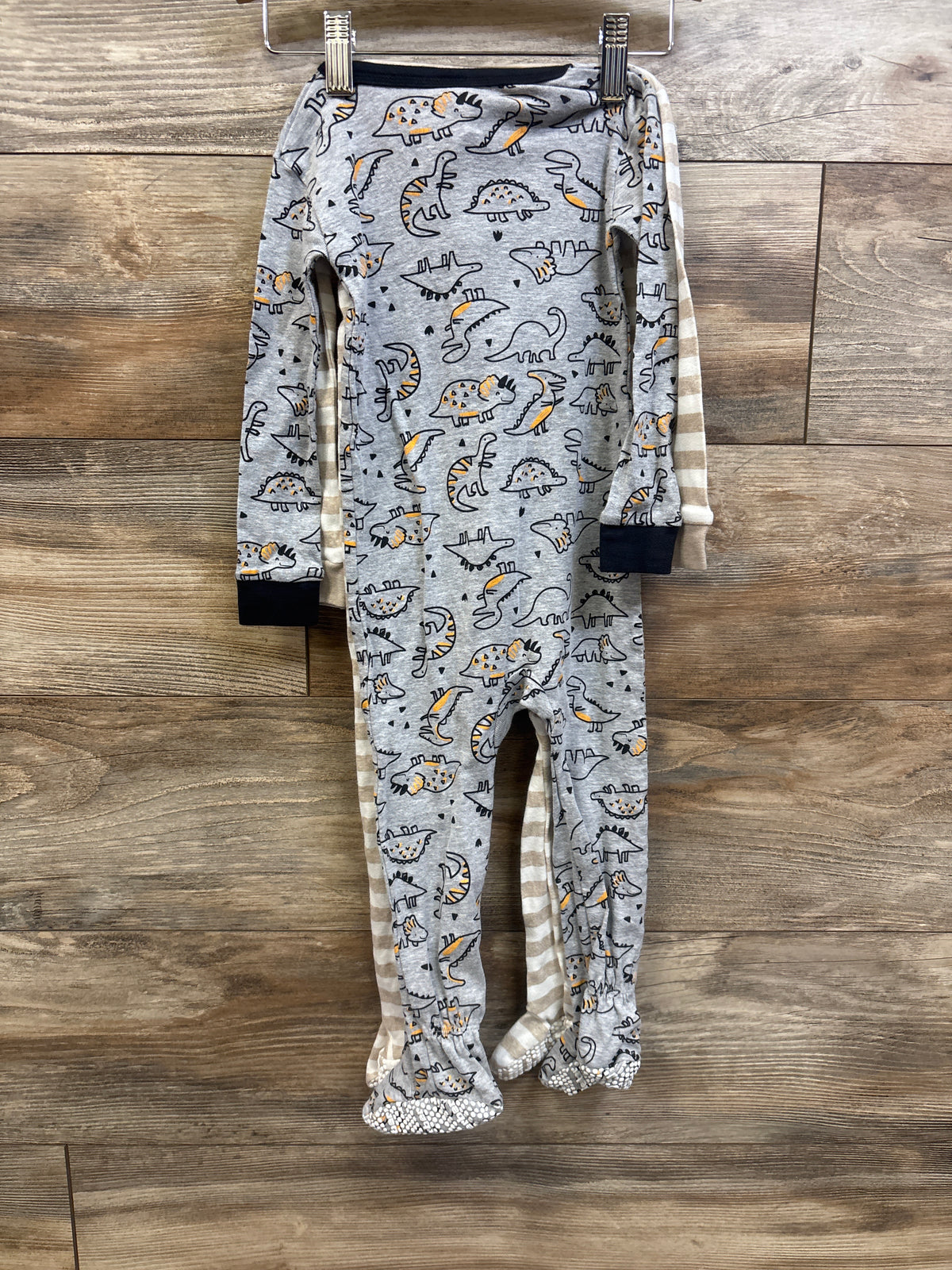 Gerber 2pk Sleep N' Play Sleepers Grey sz 24m