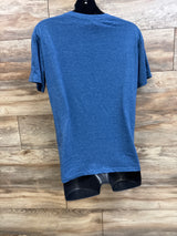 Bibbidi Bobbidi Bump Maternity Shirt Blue sz Medium